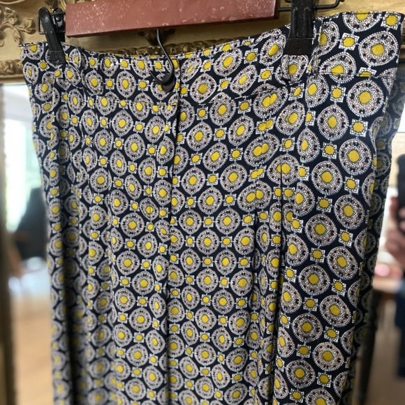 Bar III Pants Printed Wide Leg High Waisted Palazzo - Picture 4 of 5